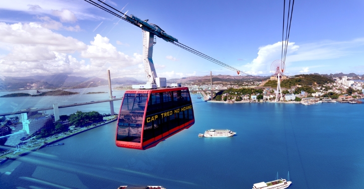 Queen cable car – sun wheel